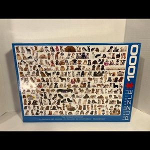 World of Dogs 1000-Piece Puzzle